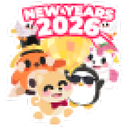 NYE 2026 Sticker